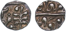 India Princely state of Jaipur Indian princely states RY 20 (1899) ⅛ Rupee - Victoria and Madho Singh II Silver 1.4g XF KM 137