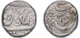India Princely state of Malerkotla Indian princely states 1845 - 1859 1 Rupee - Mahbub Khan Silver 10g VF C 20