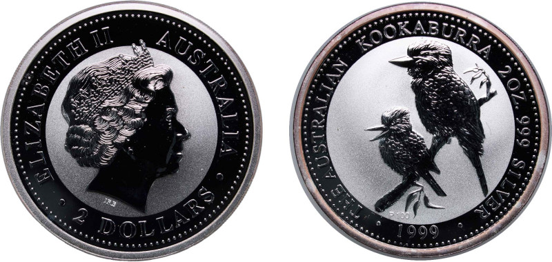Australia Commonwealth 1999 2 Dollars - Elizabeth II (4th Portrait - Australian ...