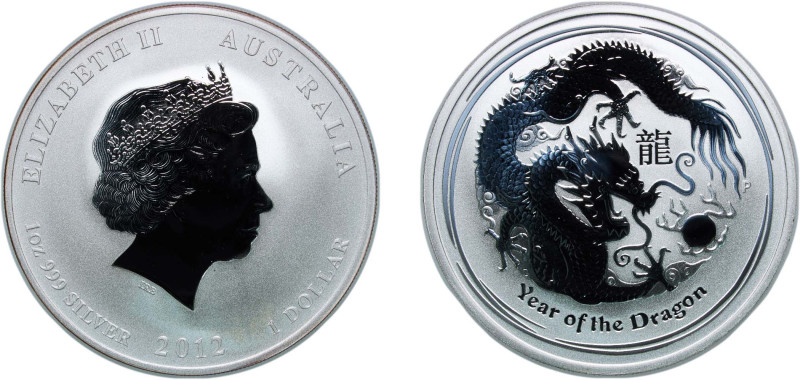 Australia Commonwealth 2012 P 1 Dollar - Elizabeth II (4th Portrait - Year of th...