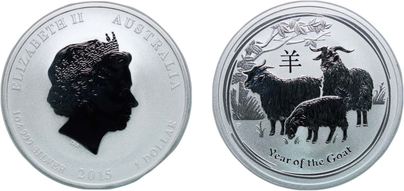 Australia Commonwealth 2015 P 1 Dollar - Elizabeth II (4th Portrait - Year of th...