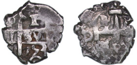Bolivia Spanish colony 1753 P 1 Real - Ferdinand VI Silver (.917) Potosi Mint 3.1g VF KM 37