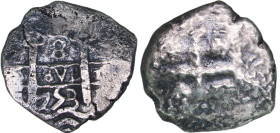 Bolivia Spanish colony 1753 P 8 Reales - Ferdinand VI Silver (.917) Potosi Mint 17.9g VF KM 40