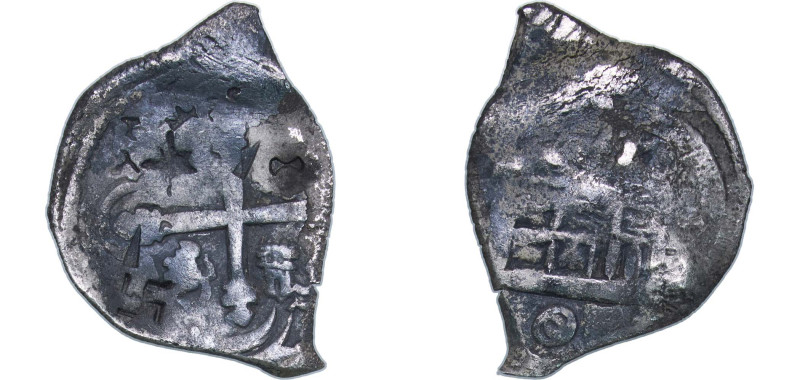 Mexico Spanish colony 1572 - 1589 1 Real - Felipe II Chopmarked “卐” Silver (.931...