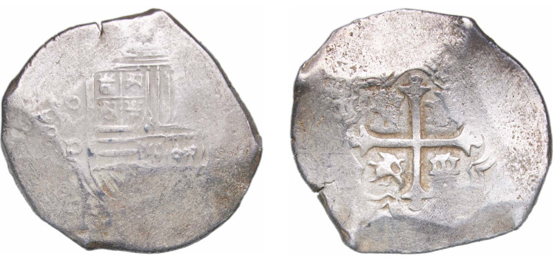 Mexico Spanish colony 166? Mo P 8 Reales - Philip IV Silver (.9306) Mexico City ...