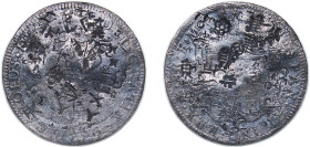 Mexico Spanish colony 1796 Mo FM 8 Reales - Carlos IV Silver (.903) Mexico City Mint 26.05g VF Chopmarked Seawater Corrossion KM 109