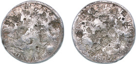 Mexico Spanish colony 1802 Mo FT 8 Reales - Carlos IV Silver (.903) Mexico City Mint 26.7g VF KM 109