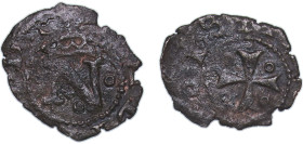 Spain Kingdom of Navarre Spanish states 1574 - 1591 Cornado - Felipe II Copper 0.82g VF Cal 837