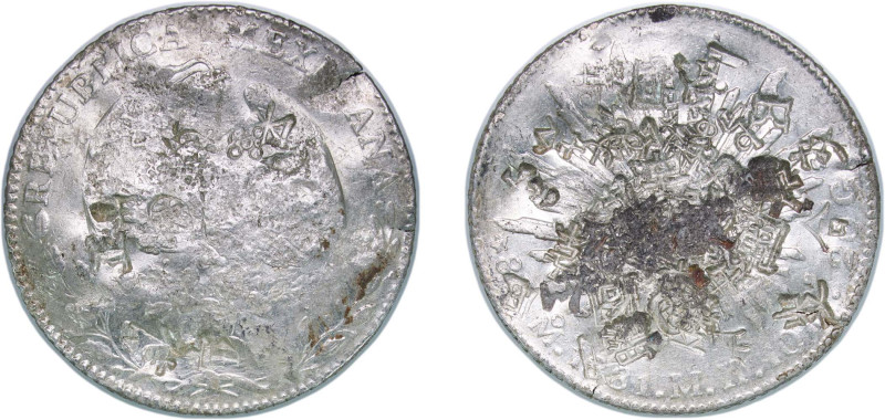 Mexico Federal Republic 1881 Mo MH 8 Reales Silver (.903) Mexico City Mint (5712...
