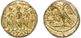 Central and Eastern Europe (ancient) Uncertain Dacian tribes 44 BC - 42 BC Gold Stater (Koson type) Gold 8.5g UNC Fr 124 RPC Online I 1701B HGC 3.2 20...