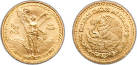 Mexico United Mexican States 1994 Mo 1⁄20 Onza "Libertad" Gold (.999) Mexico City Mint (10000) 1.56g UNC KM 589