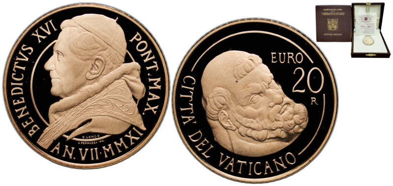 Vatican City City State 2011 R 20 Euro - Benedictus XVI (The Restoration of the ...