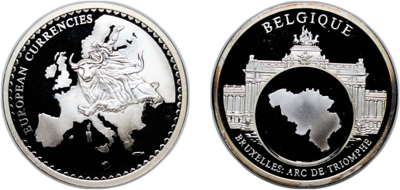 Belgium Kingdom ND Medal - European Currencies (Belgium - Brussels, Arc de Triom...