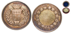 France Third Republic ND Medal - Instruction publique Silver 32.8g AU