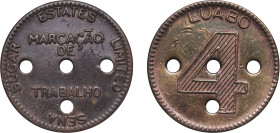 Mozambique ND Token - Sena Sugar Estates Limited/Luabo 4 Units Copper 9.85g XF