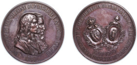 San Marino Republic 1969 Medal - II Centenary of the birth of Napoleon I Bronze 86.9g UNC