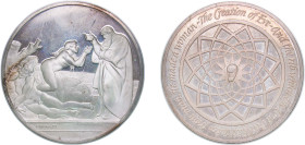 United States Federal republic 1970 - 1976 Medallion - The Genius of Michelangelo (The Creation of Eve) Silver (.925) The Franklin Mint 38.56g PF