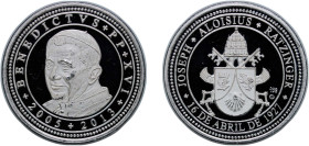 Vatican City City State 2013 Medal - Benedictvs XVI Silver 14.36g PF