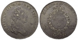 Schweden Gustav III. 1771-1792 Taler 1781, OL-Stockholm AAH 47 a Davenport 1736 selten in dieser Erhaltung DAV 1736 vorzüglich +