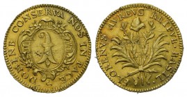 Schweiz / Switzerland Basel Stadt und Kanton Basel. Goldgulden o. J. (um 1790). 3.18 g. Winterstein 294. D.T. 734. HMZ 2-95c. Fr. 31. Selten / Rare. V...