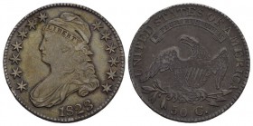 USA Föderation.
50 Cents (1/2 Dollar) 1823, Philadelphia. Liberty. Capped bust type. Yeo. 2016, S. 198. vorzüglich vorzüglich