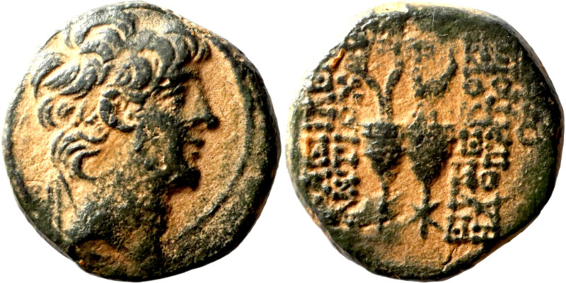 Antiochos X Eusebes Philopator, circa 95-92 BC. , unattributed issue of northern...