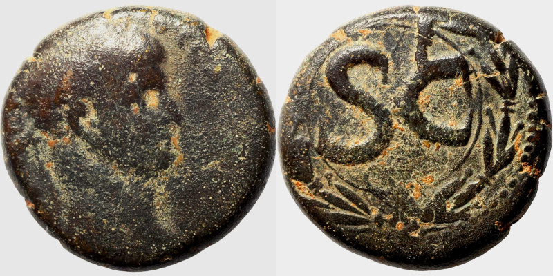 Constantinus I. (306-337 AD). Æ Follis. Obv: CONSTANTINVS MAX AVG. laureate bust...