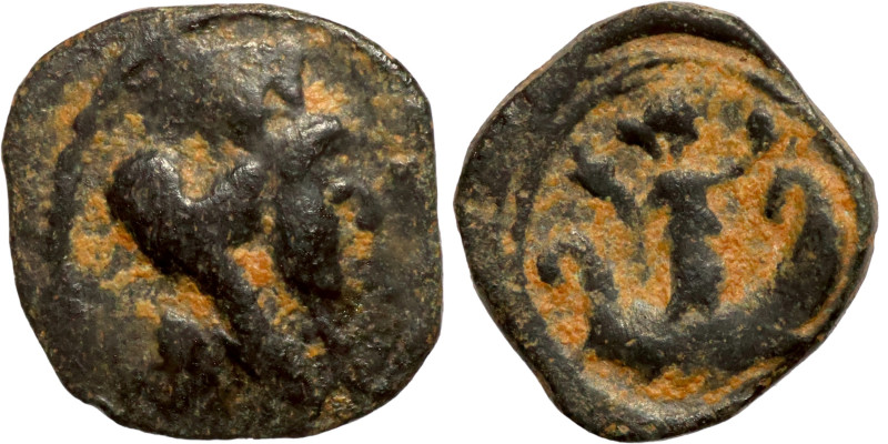 PHOENICIA. Tyre. Ae . Pseudo-autonomous issue, circa 1st/2nd c. AD. Turreted bus...