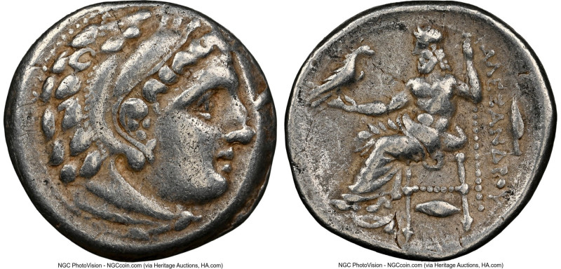 MACEDONIAN KINGDOM. Alexander III the Great (336-323 BC). AR drachm (18mm, 12h)....