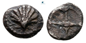 Calabria. Tarentum circa 480-470 BC. Litra AR