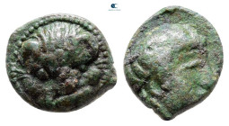 Bruttium. Rhegion circa 415-387 BC. Bronze Æ