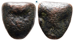 Sicily. Akragas circa 450-425 BC. Cast Trias Æ