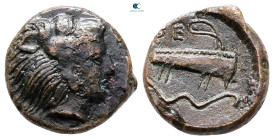 Sicily. Selinus circa 415-409 BC. Bronze Æ