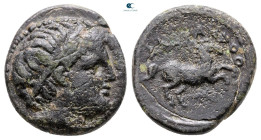 Kings of Macedon. Uncertain mint. Alexander III "the Great" 336-323 BC. Bronze Æ