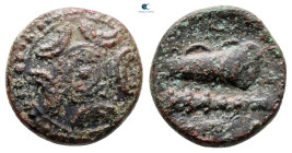 Kings of Macedon. Uncertain mint. Alexander III "the Great" 336-323 BC. Bronze Æ