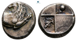 The Thracian Chersonese. Chersonesos circa 386-338 BC. Hemidrachm AR