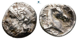Thessaly. Pharsalos circa 425-350 BC. Obol AR