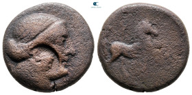 Aiolis. Kyme circa 250-190 BC. Bronze Æ