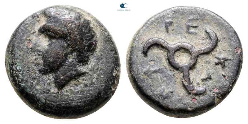 Dynasts of Lycia. Perikles 380-360 BC. 
Bronze Æ

12 mm, 2,36 g



Very F...