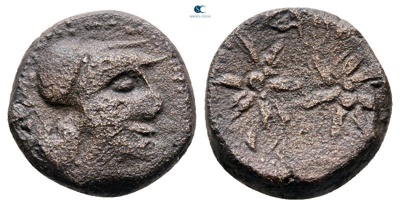 Cilicia. Soloi-Pompeiopolis circa 300-200 BC. 
Bronze Æ

13 mm, 2,99 g


...