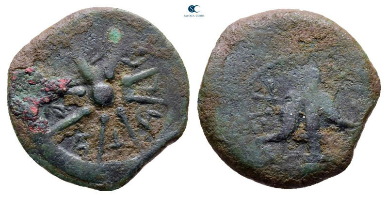 Judaea. Jerusalem. Hasmoneans. Alexander Jannaios (Yehonatan) 103-76 BC. 
Pruta...