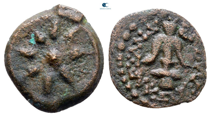 Judaea. Jerusalem. Hasmoneans. Alexander Jannaios (Yehonatan) 103-76 BC. 
Pruta...