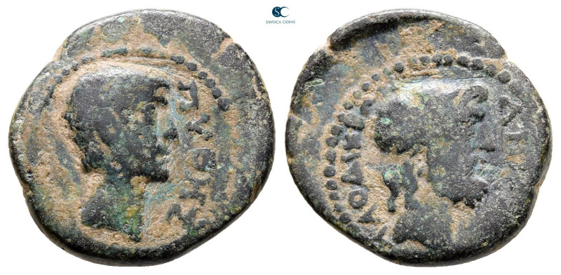 Phrygia. Laodikeia ad Lycum. Pseudo-autonomous issue AD 14-37. 
Bronze Æ

17 ...