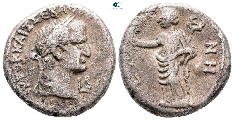 Egypt. Alexandria. Vespasian AD 69-79. 
Billon-Tetradrachm

24 mm, 12,43 g
...