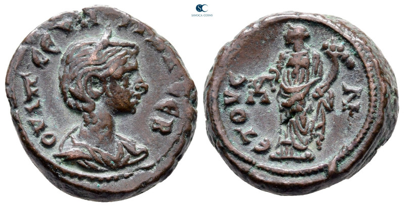 Egypt. Alexandria. Severina AD 270-275. 
Billon-Tetradrachm

21 mm, 9,39 g
...