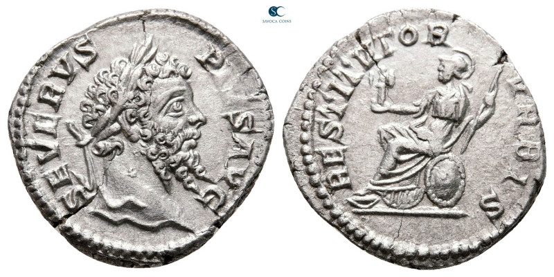 Septimius Severus AD 193-211. Rome
Denarius AR

19 mm, 3,32 g



Nearly E...