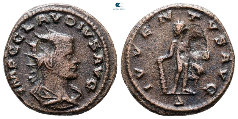 Claudius II (Gothicus) AD 268-270. Antioch
Billon Antoninianus

20 mm, 3,44 g...