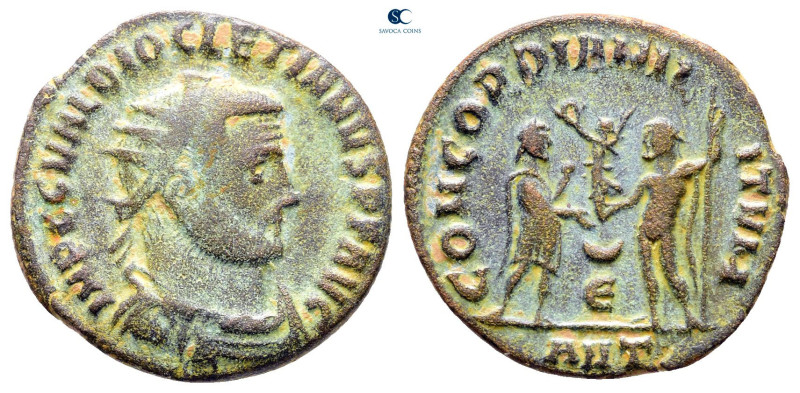 Diocletian AD 284-305. Antioch
Antoninianus Æ

19 mm, 2,92 g



Nearly Ve...