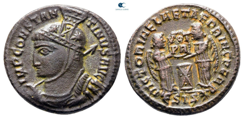 Constantine I the Great AD 306-337. Siscia
Follis Æ

17 mm, 2,98 g



Ver...