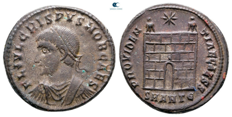 Crispus, as Caesar AD 316-326. Antioch
Follis Æ

20 mm, 3,39 g



Very Fi...